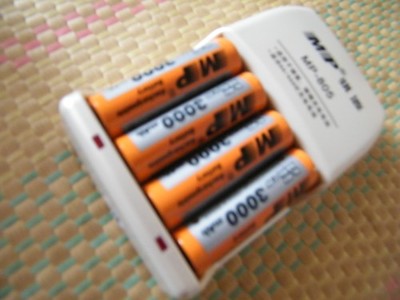 今天刚收到的骐源3000MA电池,充电器已拆解